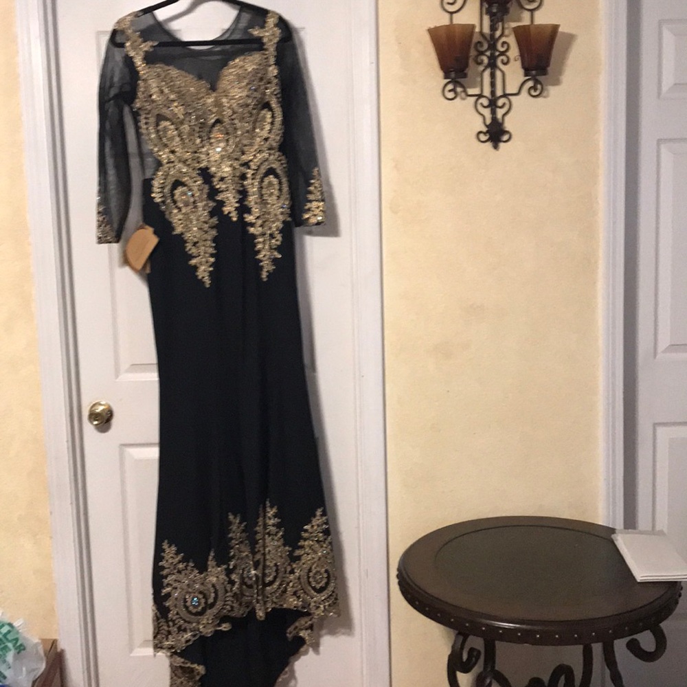 Beautiful elegant dress with train!